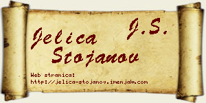 Jelica Stojanov vizit kartica